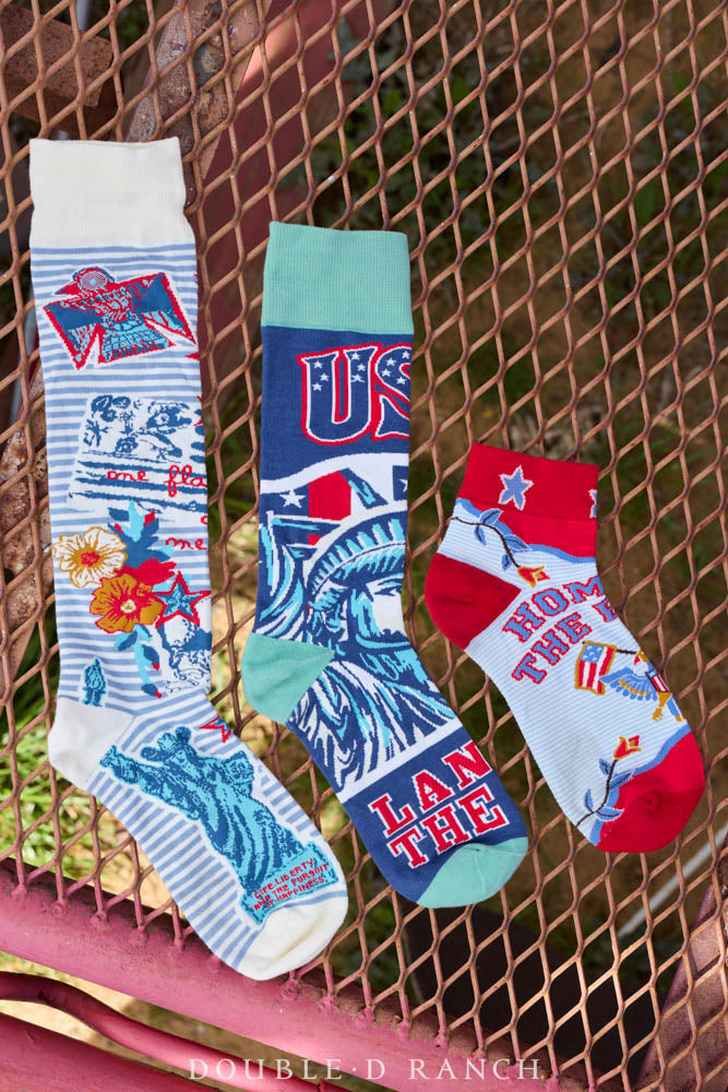 Nu Patriot Socks- 3 Pack