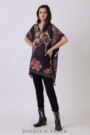 Top, Cowgirl Ups & Downs Poncho