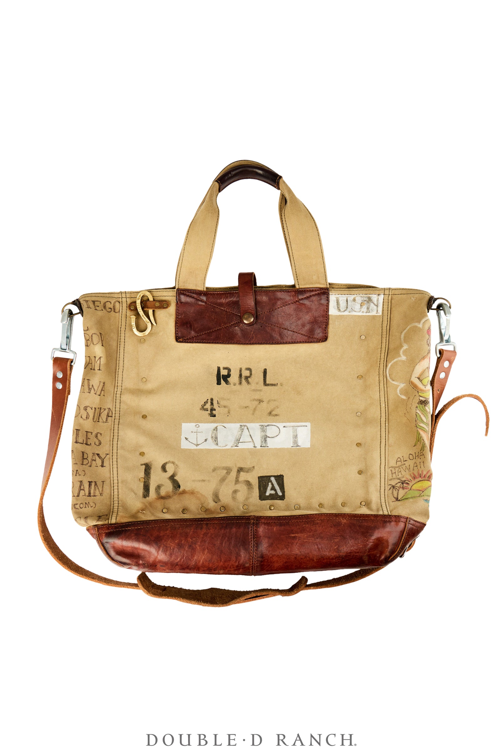 Bag, Ralph Lauren Messenger, Patriotic, Vintage, 1465