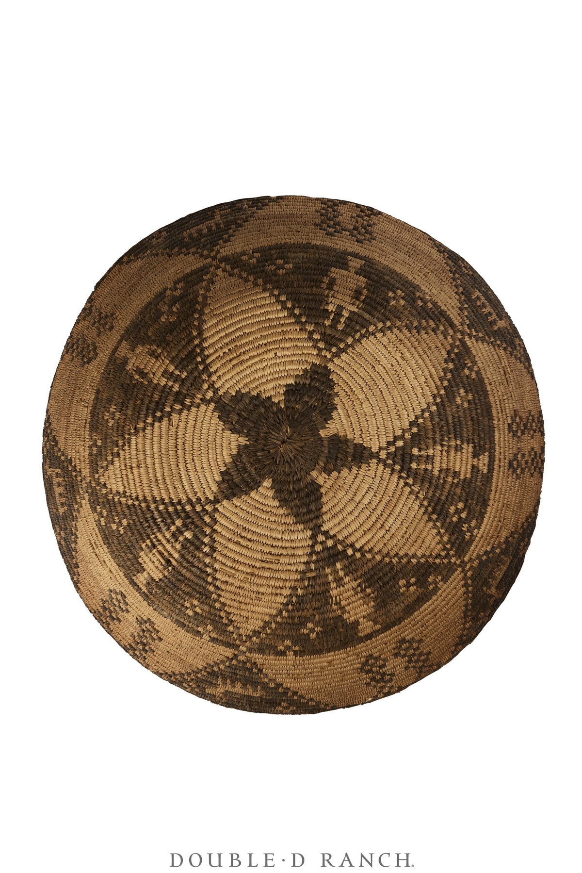 Miscellaneous, Basket, Tray, Apache, Figural, Antique Turn of the Century, 1376