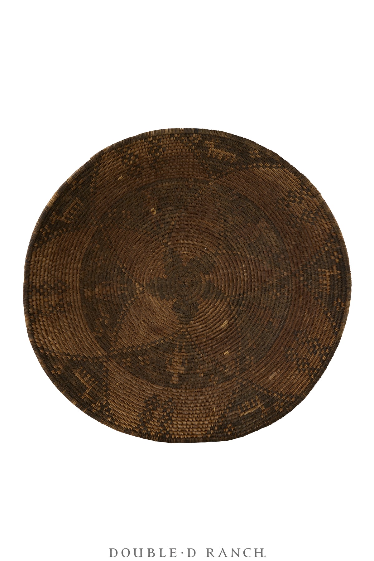 Miscellaneous, Basket, Tray, Apache, Figural, Antique Turn of the Century, 1376