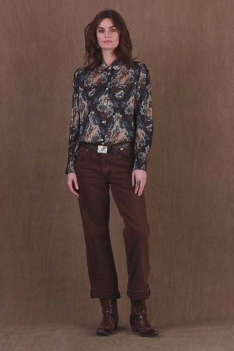 Top, DeWitt's Damask