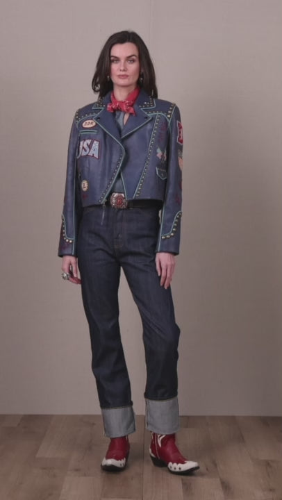 Jacket, Lady Liberty Biker