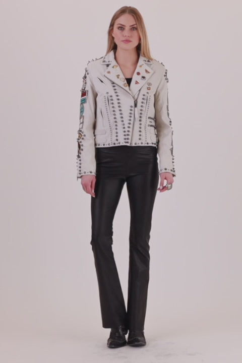 Angels on Horseback Biker Jacket