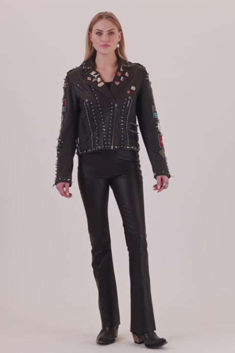 Angels on Horseback Biker Jacket