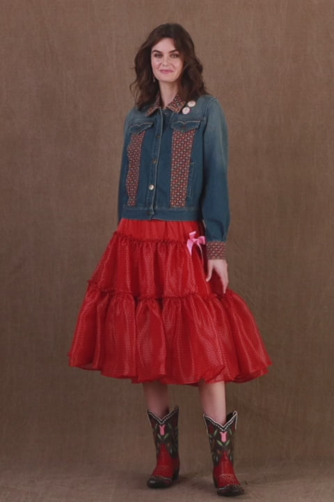 Skirt, Prairie Swing Petticoat