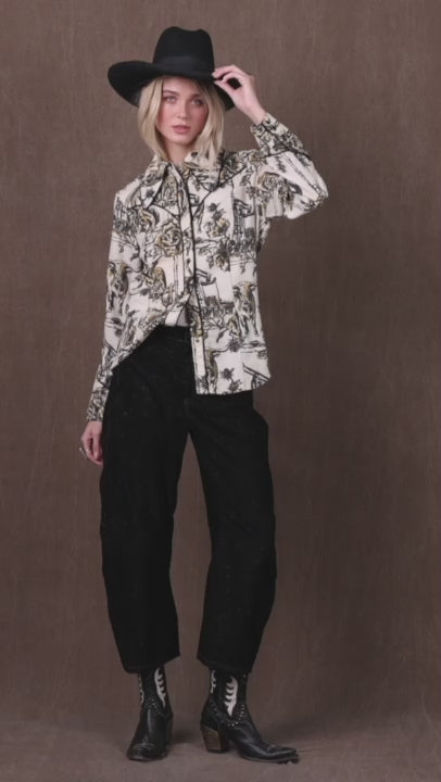 Top, Petro Plaid