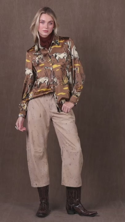 Blouse, Oil Camp
