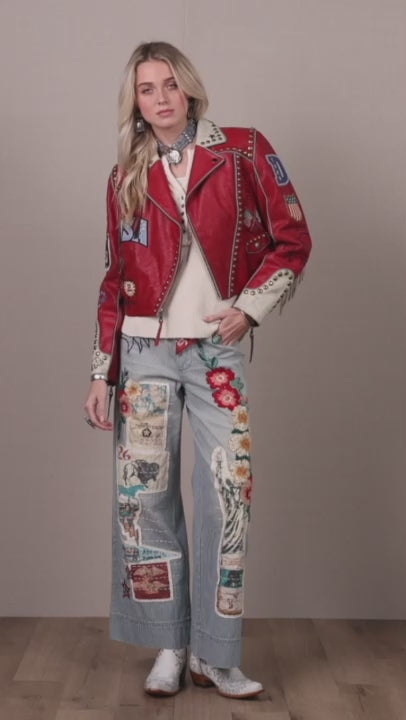 Jacket, Lady Liberty Biker