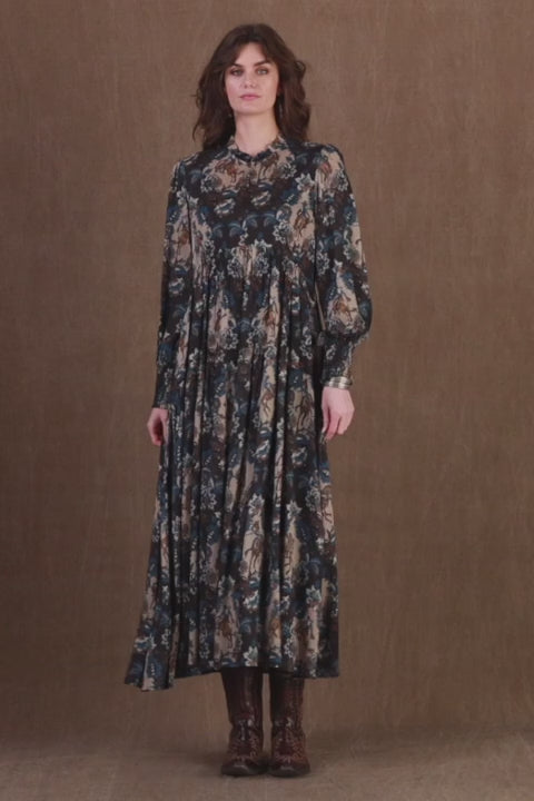 Dress, DeWitt's Damask