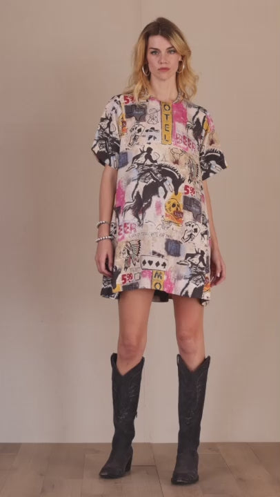 Dress, Cowboy Graffiti