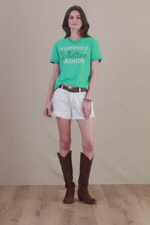 Top, Support Western Fashion