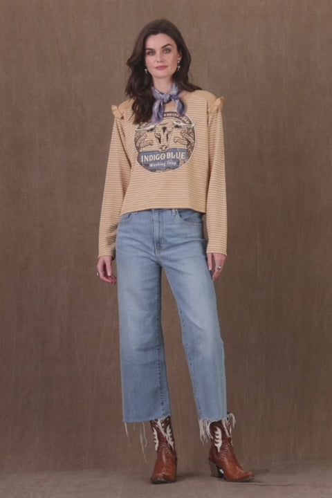 Top, Indigo Blue Washing Soap