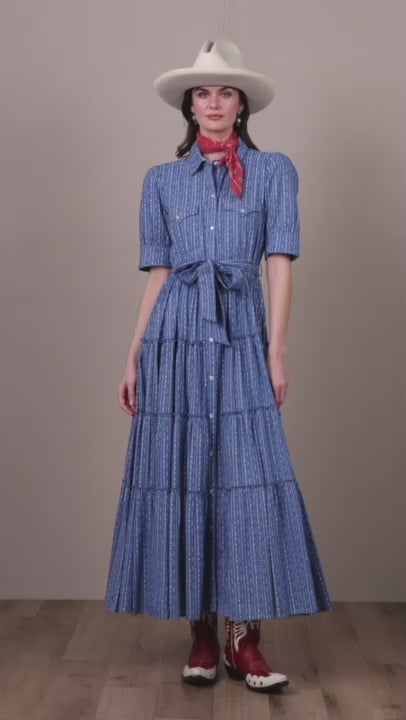 Dress, Bunting Blues
