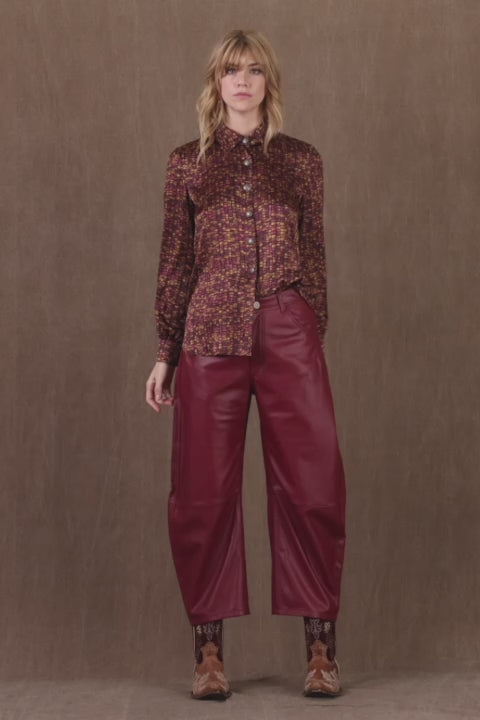 Blouse, Rainbow Corn