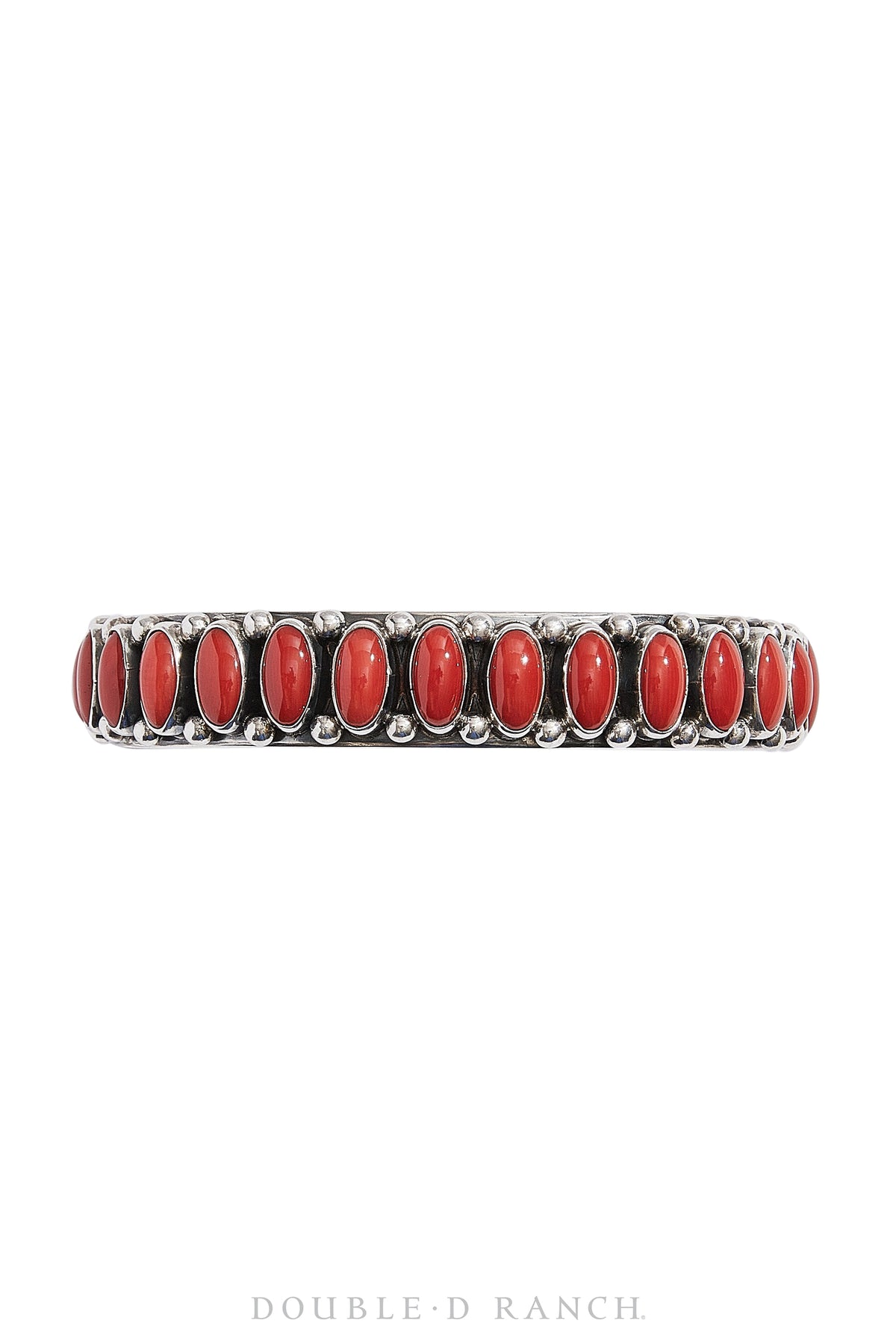 Cuff, Row, Coral, 23 Stone, Hallmark, Contemporary, 3193