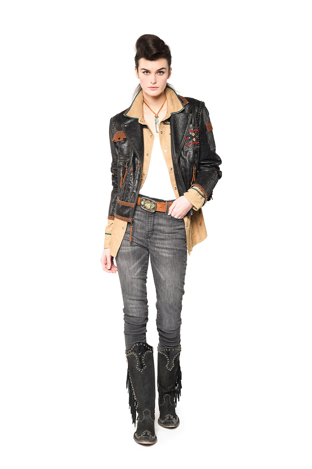 Buffalo Chase Biker Jacket