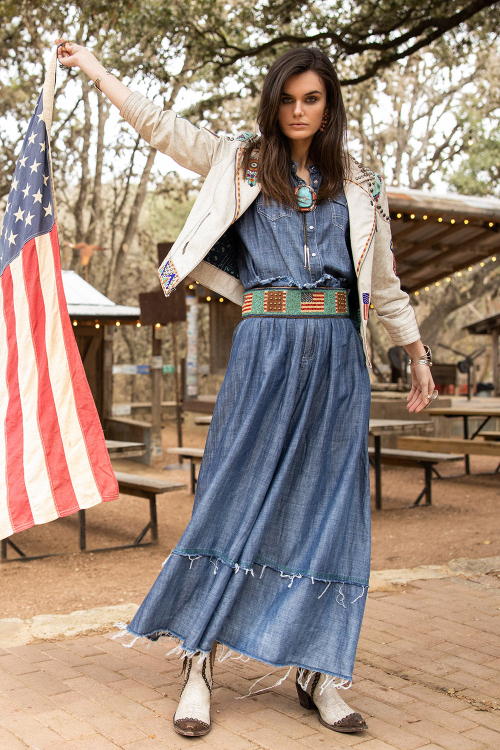 Plains Flag Belt