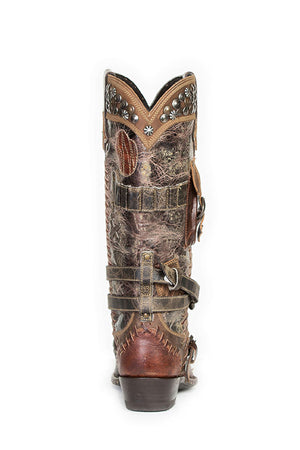 Double D by Old Gringo Frontier Trapper DDL004-1 Boots