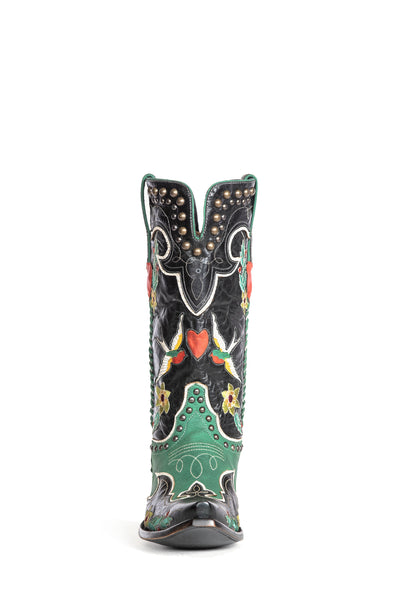 Bottes Cowboy Clarks 8D Midnight Angel - Cuir Gris Pierre - Neuf Sans Emballage - Taille UK 8 Femme