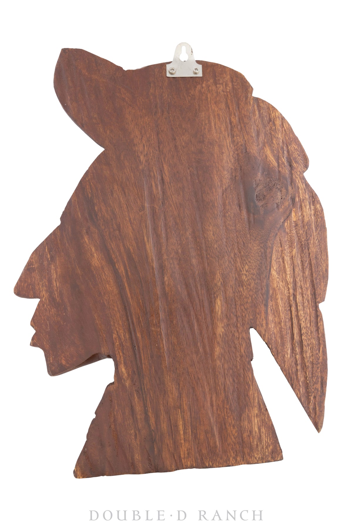 Miscellaneous, Folk Art, Carving, Native American in Profile, Vintage, 651