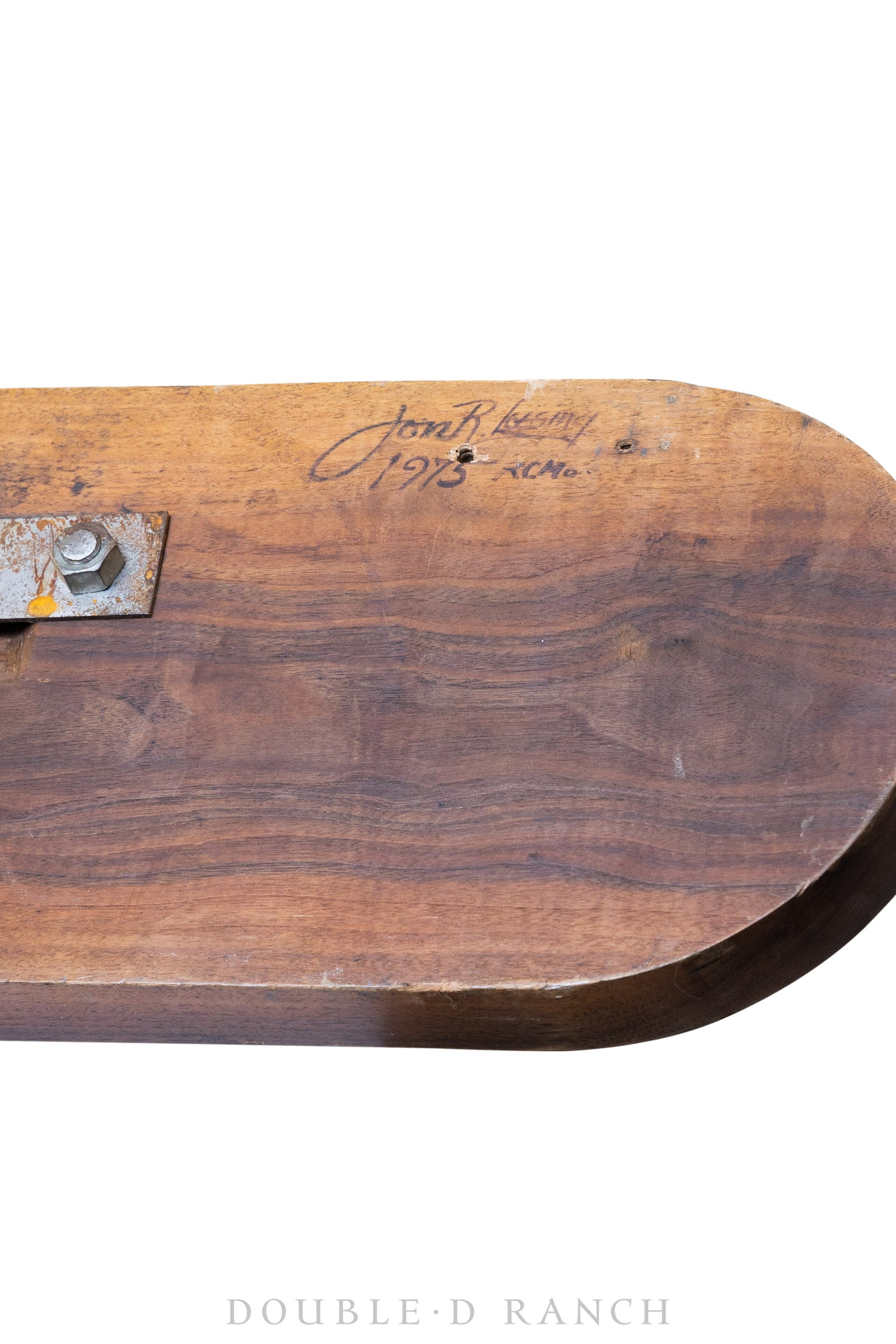 Art, Sculpture, Patinated Bronze Longhorns, Wall Mount, Jon R. Loesing, Vintage, 1975, 1228