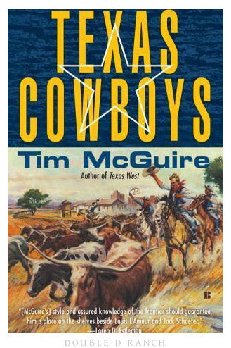 Art, Oil on Board, ‘Texas Cowboys' Cover Art, Book Tearsheet included, Bill Angresano, 2009, 1235