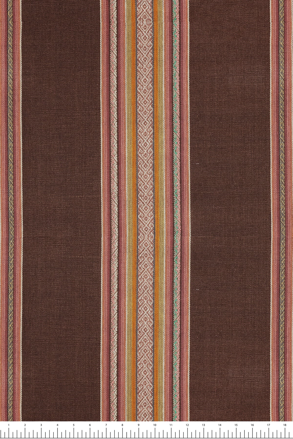Fabric by the Yard, Serape, Chincheros, Cocoa