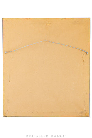 Art, Reproduction Print, Buffalo Bill, Framed, 1101
