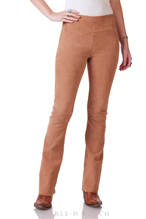 Pant, Stretch Suede