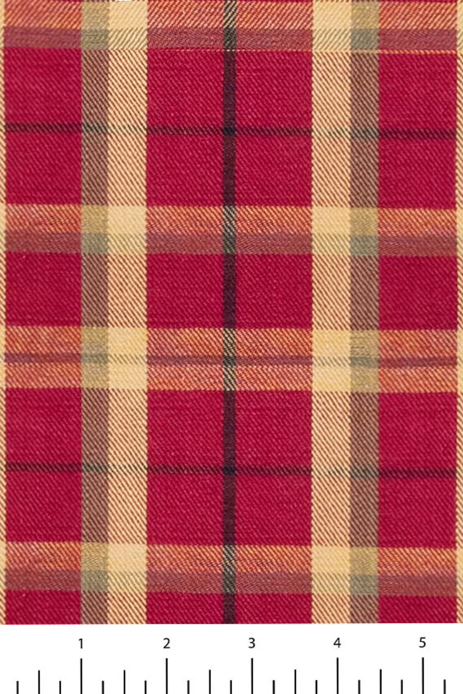 Fabric by the Yard, Plaid, Hitch Up, 103