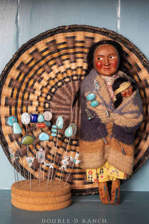 Miscellaneous, Basket, Hopi, Third Mesa, Vintage, ‘60s, 138D