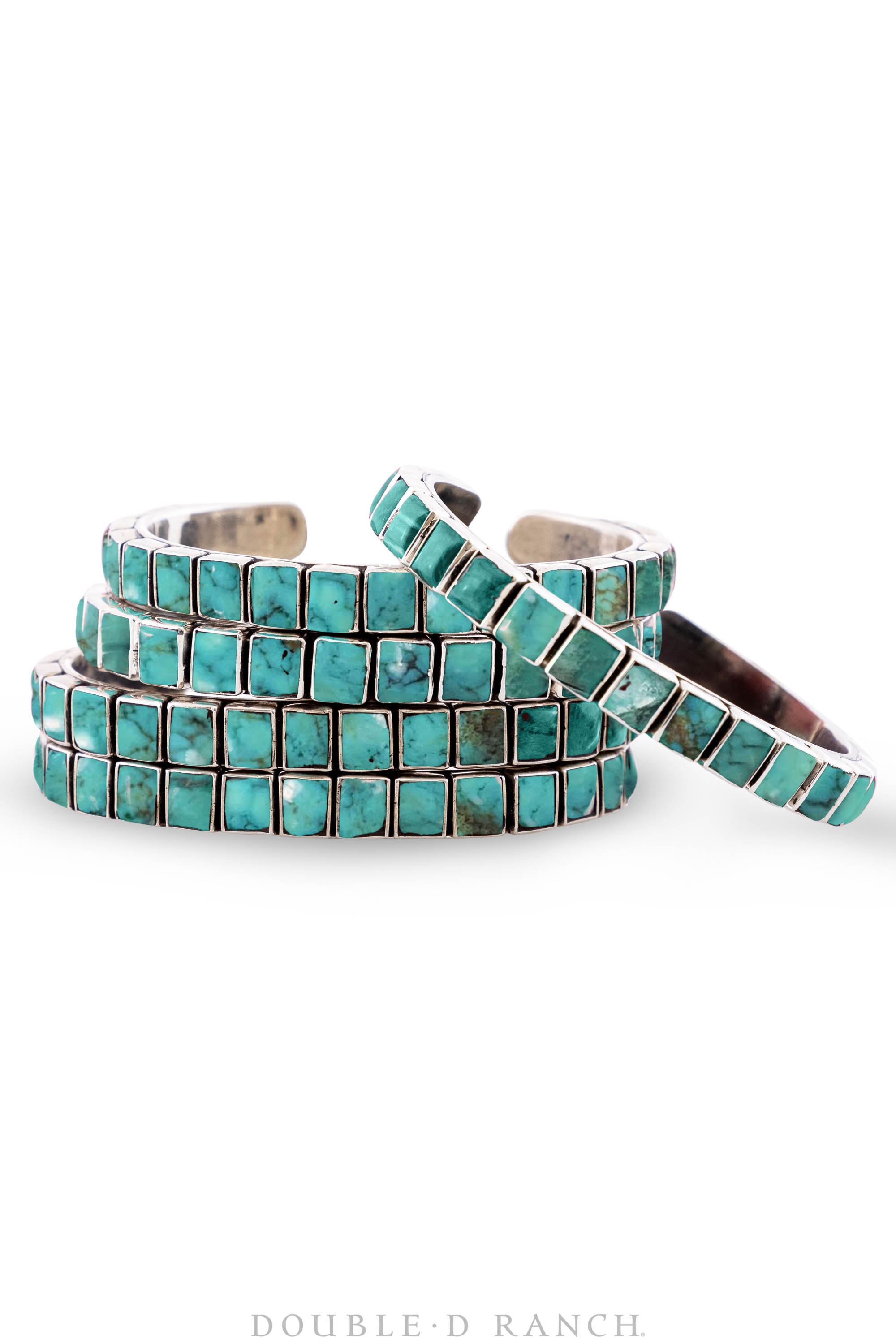 Cuff, Federico, Stacker, Turquoise, Row, 20 Stone, Contemporary,649C