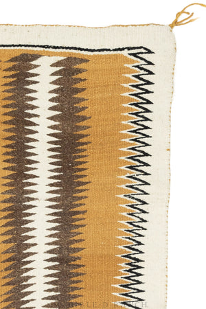 Home, Rug, Navajo, Serrated Stripes, Vintage ‘70s, 140