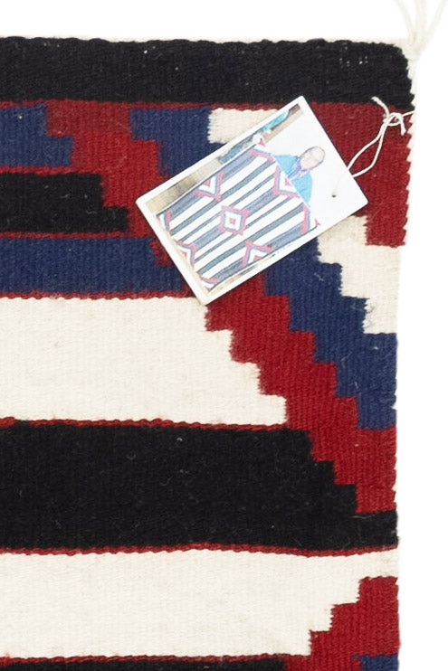 Home, Rug, Navajo, Chief's Blanket, Bands with Diamonds, Vintage, ‘70s, 135