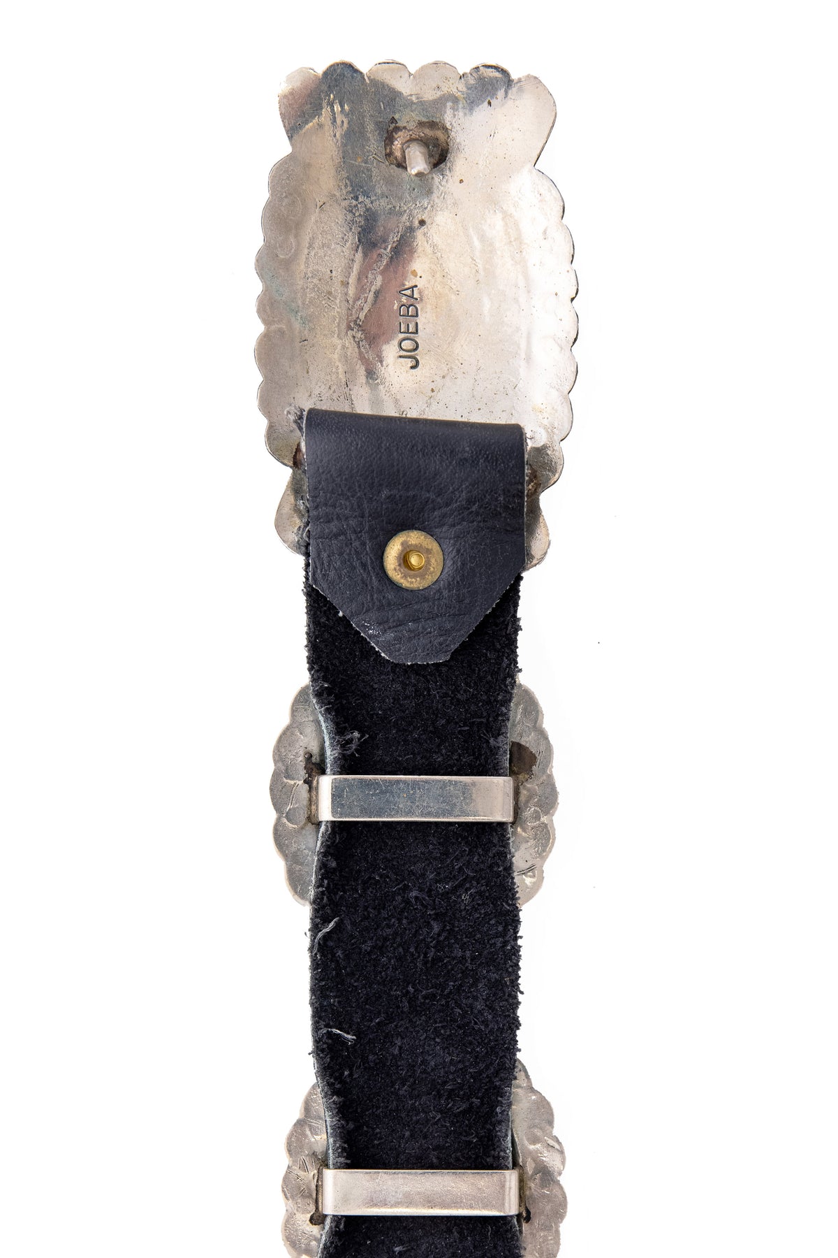 Belt, A Vintage, Concho, 3rd Phase Revival, Turquoise, ‘70s, 1023