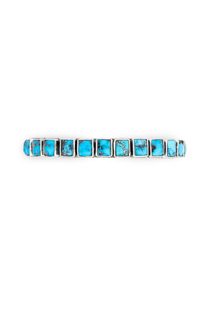 Cuff, Federico, Stacker, Turquoise, Row, 20 Stone, Contemporary,649B
