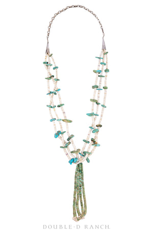 Necklace, Natural Stone, Jaclas, Turquoise, Vintage, 1515