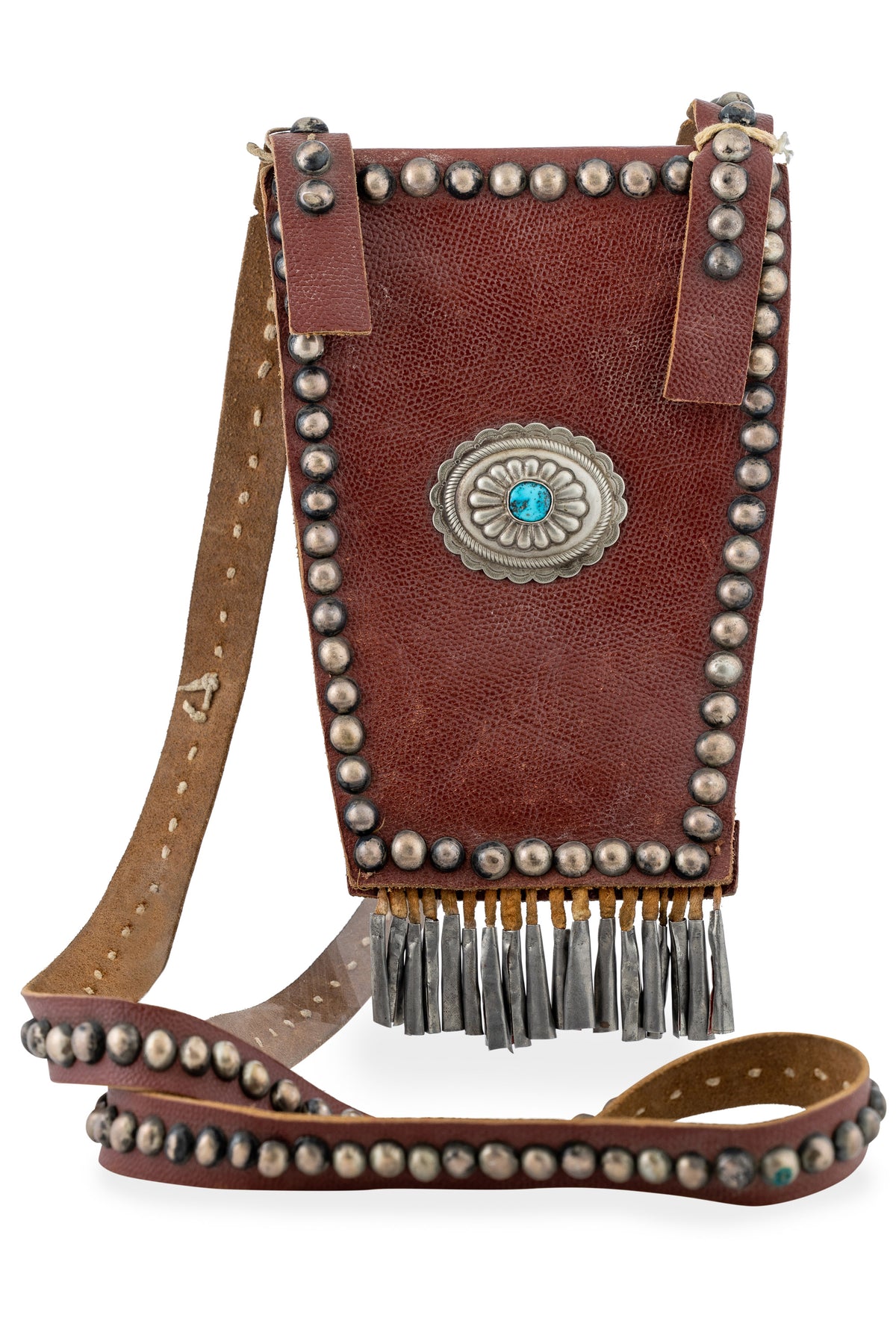 Bag, Bandolier, Turquoise Concho, Vintage ‘80s, 1000