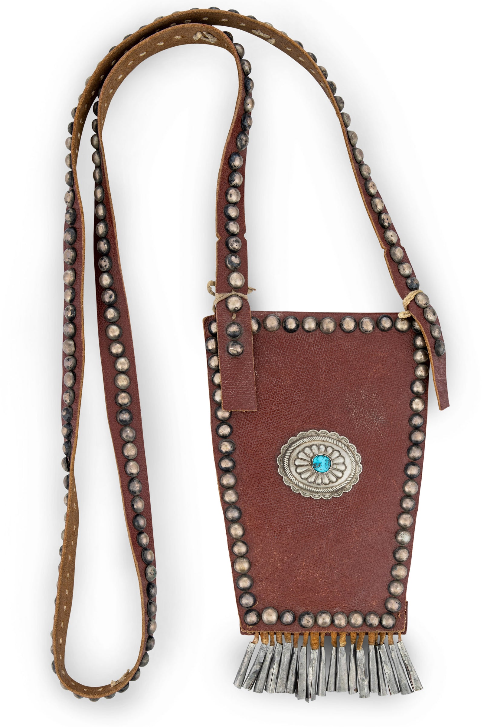 Bag, Bandolier, Turquoise Concho, Vintage ‘80s, 1000