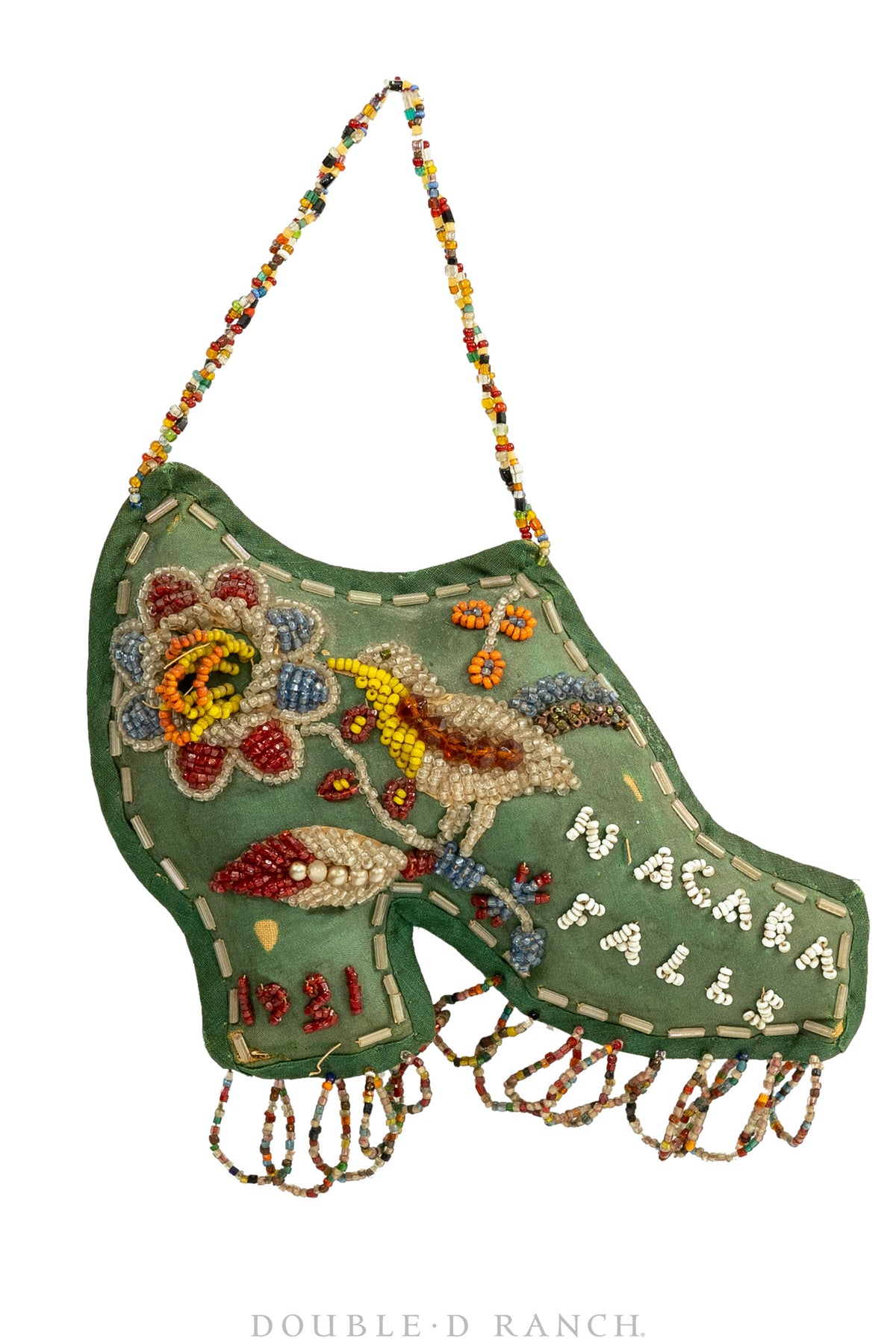 Whimsey, Shoe, Bird & Floral, "Niagra Falls 1931", Vintage, 224