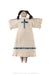Miscellaneous, Doll, Plains, Buckskin Dress with Beading, Vintage Mid-Century, 546