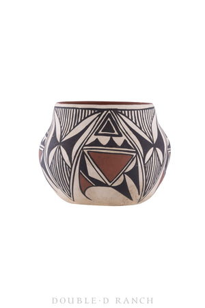 Miscellaneous, Pottery, Bowl, Acoma, Vintage, 563