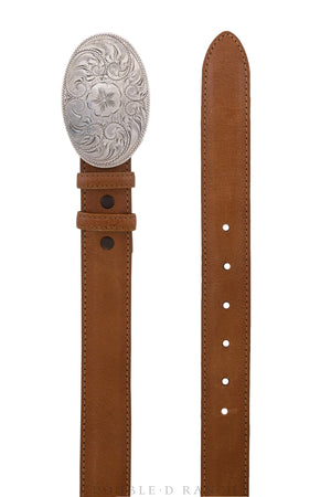 Belt, A Vintage, Buckle, Western Scroll, Hallmark, Vintage, 341