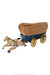 Miscellaneous, Cast Iron Wagon with Horses, Vintage, 530