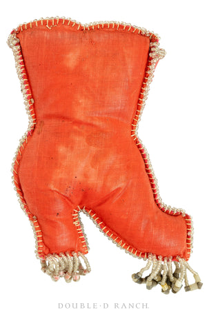 Whimsey, Boot, Heavy Beading, Vintage, Turn of the Century, 267