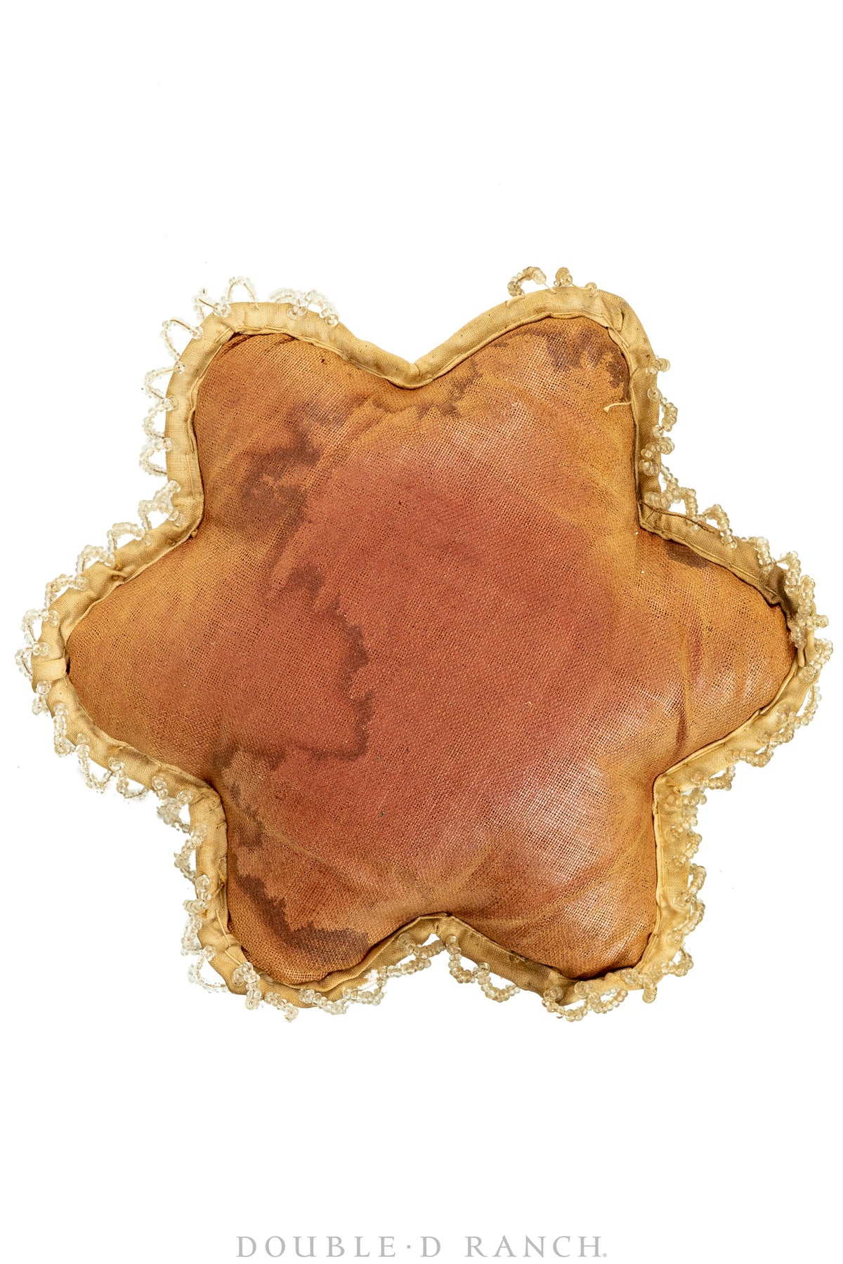 Whimsey, Cushion, Heavy Beading, "From Niagara Falls", Vintage, Turn of the Century, 286