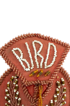 Whimsey,  Bird with Thimble Basket, Vintage, Late 19th Century, 307