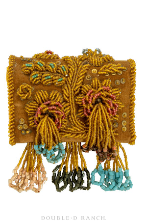 Whimsey, Purse, Heavy Beading, Vintage, Turn of the Century, 295