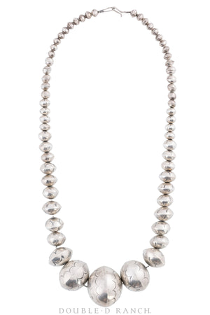 Necklace, Bead, Desert Pearls, 25", 1970's,1326